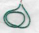 Rare Old Stock Carico Lake Turquoise Chert Rondelle Beads 18 Strand 1518c
