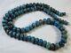 Rare Old Stock Blue Diamond Turquoise Rondel Beads 6-10mm 16.75 Strand 195cts