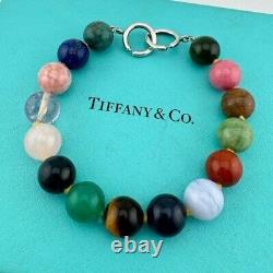 RARE Tiffany & Co. Multi Gemstone Bead Bracelet by Paloma Picasso