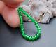 Rare Very Very Fine Aaaaa Gem Green Tsavorite Garnet Gemstone Beads 9.95ct Fine