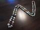 Rare Vtg Heavy Multi Color Jade Graduated Bead Knotted Strand Necklace 40in=159g