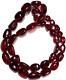 Rareaaaa+ Deep Red Ruby Corundum Smooth Nugget Bead Polish Ruby Gemstone Beads