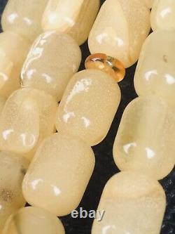 Rare 30gr Natural STONE Baltic Amber Prayer Beads