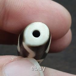 Rare Agate Old Indo Tibetan Agate 4 Falling Eyes Agate stone Dzi Bead Amulet