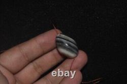 Rare Ancient Agate Stone Bead with Eye in Good Condition over 2000 Years Old