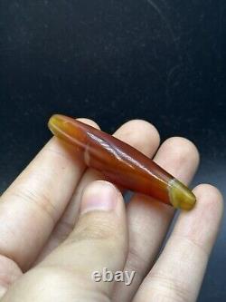 Rare Ancient Banded Agate Stone Bead In Perfect Condition