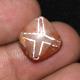 Rare Ancient Etched Carnelian Bead With Cross Decoration In Perfect Condition