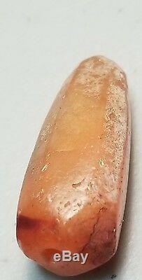 Rare Ancient Faceted Banded Jasper Agate Carnelian Stone Beads