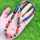 Rare Ancient Glass Beads And Mix Stone Beads Necklace #f2839