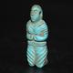 Rare Ancient Greco Bactrian Turquoise Stone Amulet Bead Figurine 2800 To 2300 Bc