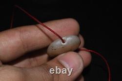 Rare Ancient Old Greco Bactrian Natural Agate Stone Bead from Afghanistan