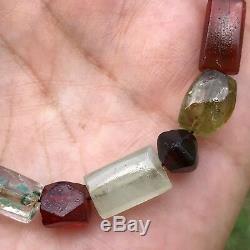 Rare Ancient Pyu Amethyst, Crystal, Agate, Quartz, Citrine, jasper Stone Beads#482