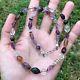 Rare Ancient Pyu Amethyst, Crystal, Agate, Quartz, Citrine, Jasper Stone Beads #498