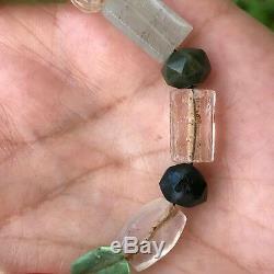 Rare Ancient Pyu Amethyst, Crystal, Carnelian, Quartz, jasper, Garnet, Glass Beads#485