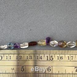 Rare Ancient Pyu Amethyst, Crystal, Garnet, Quartz, Citrine, Stone Beads #483