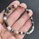 Rare Ancient South East Asia Agate Stone Beads Bracelet #688