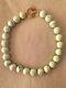 Rare Angela Cummings Hardstone Bead Necklace For Tiffany & Co. Pale Green
