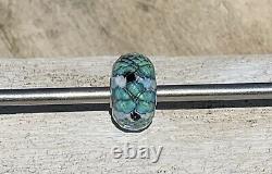 Rare Beautiful Trollbeads Faceted Flower Unique Event Glass Bead HTF! #2