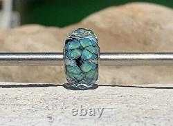 Rare Beautiful Trollbeads Faceted Flower Unique Event Glass Bead HTF! #2