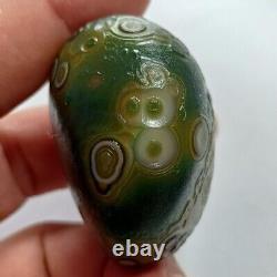 Rare China Inner Mongolia Gobi Eye Agate Stone 100% Natural Designer