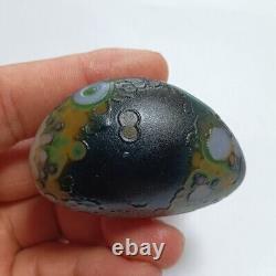 Rare China Inner Mongolia Gobi Eye Agate Stone 100% Natural Designer