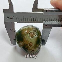 Rare China Inner Mongolia Gobi Eye Agate Stone 100% Natural Designer