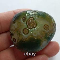 Rare China Inner Mongolia Gobi Eye Agate Stone 100% Natural Designer