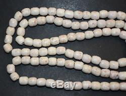Rare Chinese Liang Zhu Culture Old Jade Stone Carved 108 Bead Figure L 1.2 CM