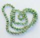 Rare Dushan Jade Endless String Of Round Gemstones Beaded Necklace China 70g 30