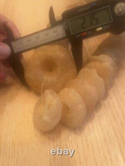 Rare Find Ancient Neolithic Quartz African stone beads Mali