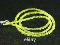 Rare Gem Chrysoberyl Necklace Beads 17.5