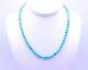 Rare Genuine Sleeping Beauty Arizona Blue Nugget Turquoise Gemstone Necklace