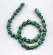 Rare, Hubei Cloud Mountain Green Turquoise Nugget Beads 16 1831c