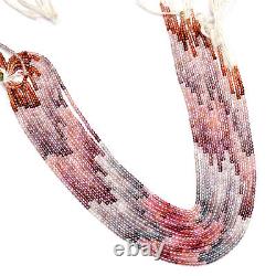 Rare Multi Spinel Precious Gemstone 2mm-3mm Rondelle Faceted Beads 13inch Strand