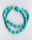 Rare Nacozari Turquoise Faceted Olive Beads 16.75 1705c