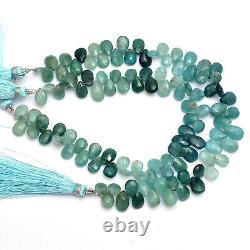 Rare Natural Grandidierite Loose Gemstone 9x6mm Faceted Pear Briolette 8 Strand