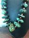 Rare Old Estate Hubei Turquoise Necklace