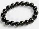Rare Polished Nuummite Bracelet Beads Crystal Polished Stone #5051p Greenland
