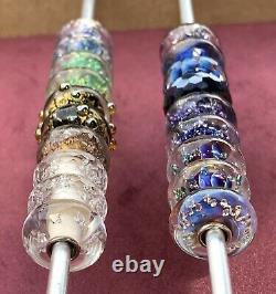 Rare Retired Premium Elfbeads Glass Bead Lot HTF