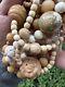 Rare Stephen Dweck Sterling Large Heavy Carved Animals Beaded 6 Strand Necklace
