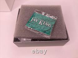 Rare Sterling Faceted Apatite Necklace Designer Jay King Mine Finds-18 New