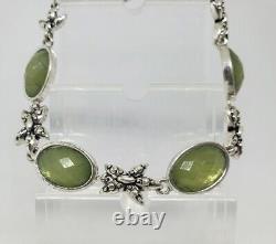 Rare Trillion Oval Cut Green EUCLASE crystal Gemstone Bracelet, Tested
