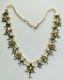 Rare! Vintage Antique 20k Gold Jewelry Gemstones Pearl Beads Necklace