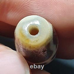 Rare and Unique Antique Agate Stone Dzi Amulet from Tibet