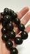 Rare Antique Copal Beads, Dark Cherry Amber Copal Necklace, Large Beads, 78g