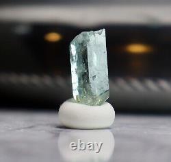 Raw Aquamarine Gemstone Rare Green-Blue Crystal beads. Of. Babylon