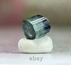 Raw Elbaite Well Formed Rare Blue/Green Gemstone Crystal beads. Of. Babylon