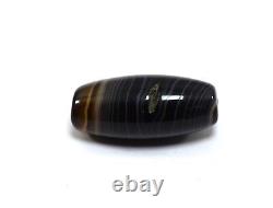 Real Old Ancient Rare Collectible Ottoman Sulemani Agate Stone Bead. G38-325