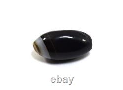 Real Old Ancient Rare Collectible Ottoman Sulemani Agate Stone Bead. G38-326