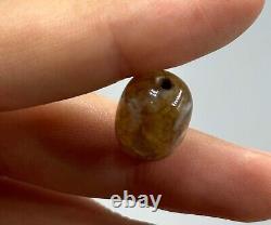 Roman Agate rare unique Agate Lucky stone rare Ancient 4 Beads